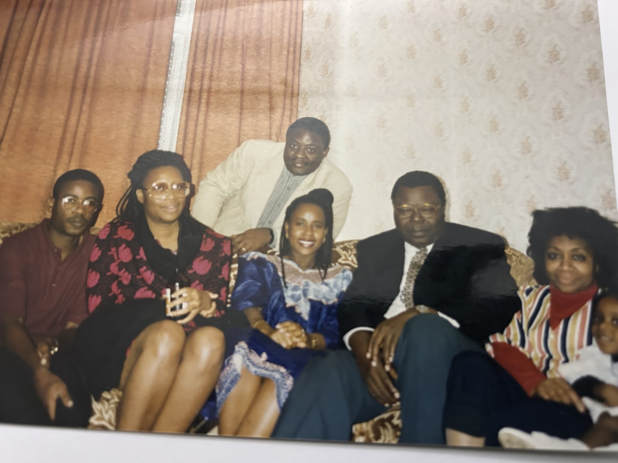 A gathering in her younger years.